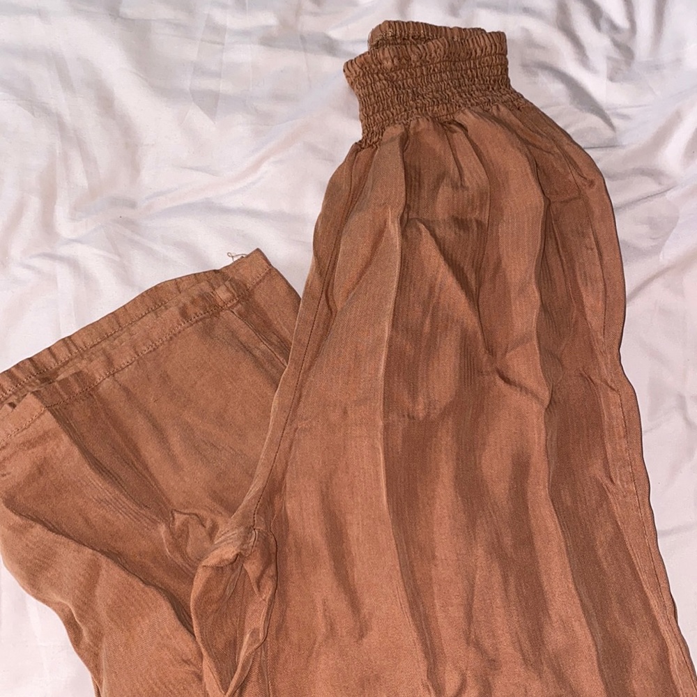 Francesca’s Rust Colored Palazzo Pants